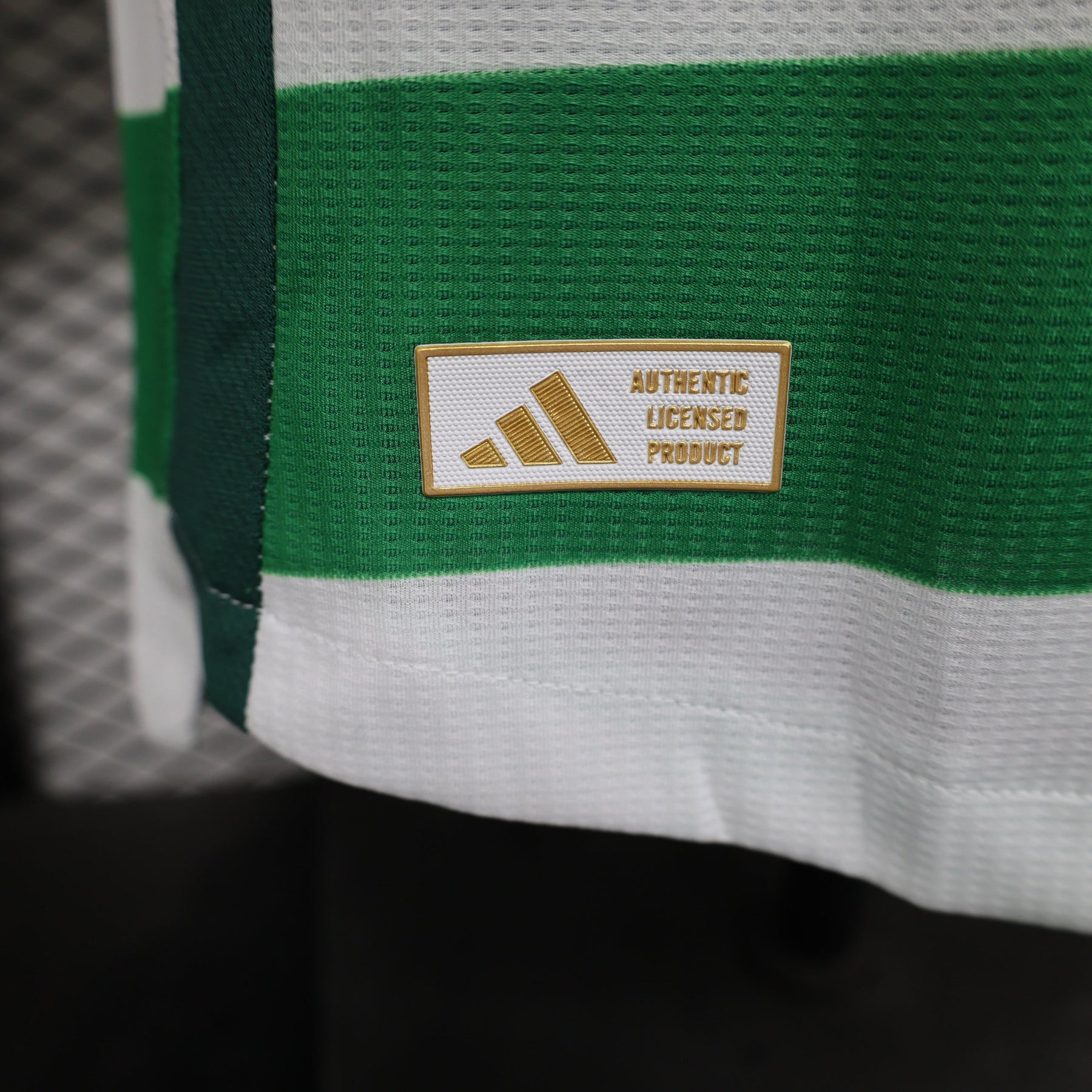 Camisa Celtic Home 2024/25 - Adidas Jogador Masculina - Verde/Branca