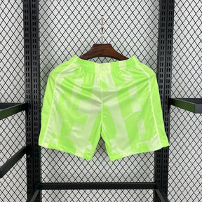 Shorts Barcelona Third 2024/25 - Nike Torcedor Masculina - Verde/Azul