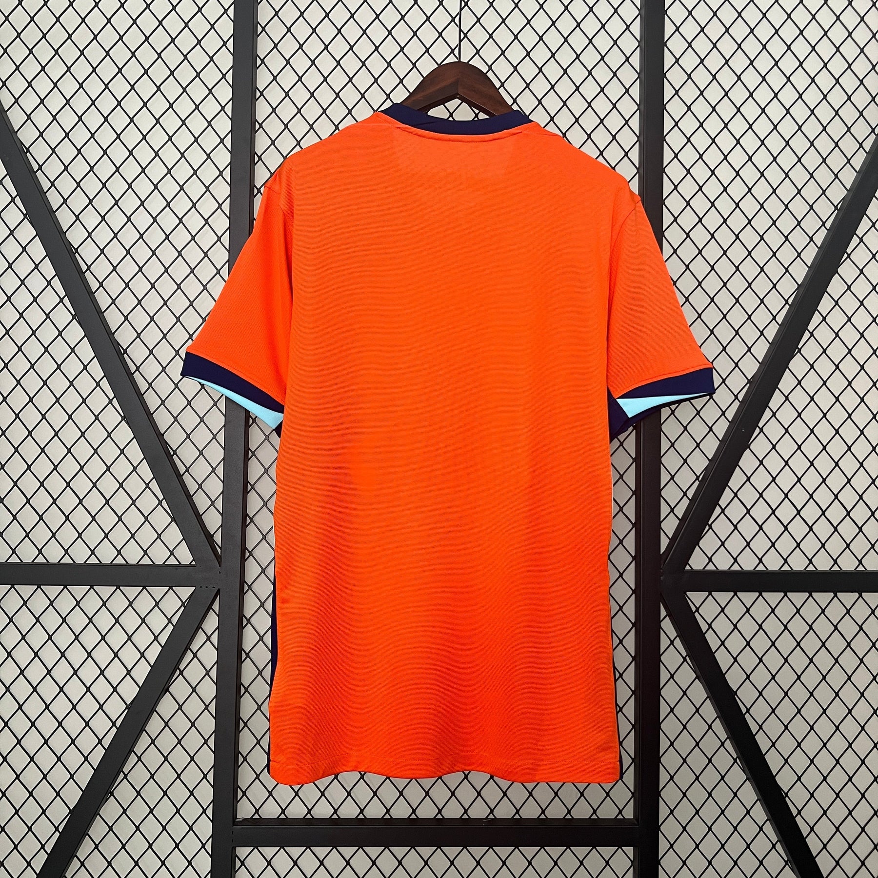 Camisa Seleção Holanda Home 2024/25 - Adidas Torcedor Masculina - Laranja/Azul