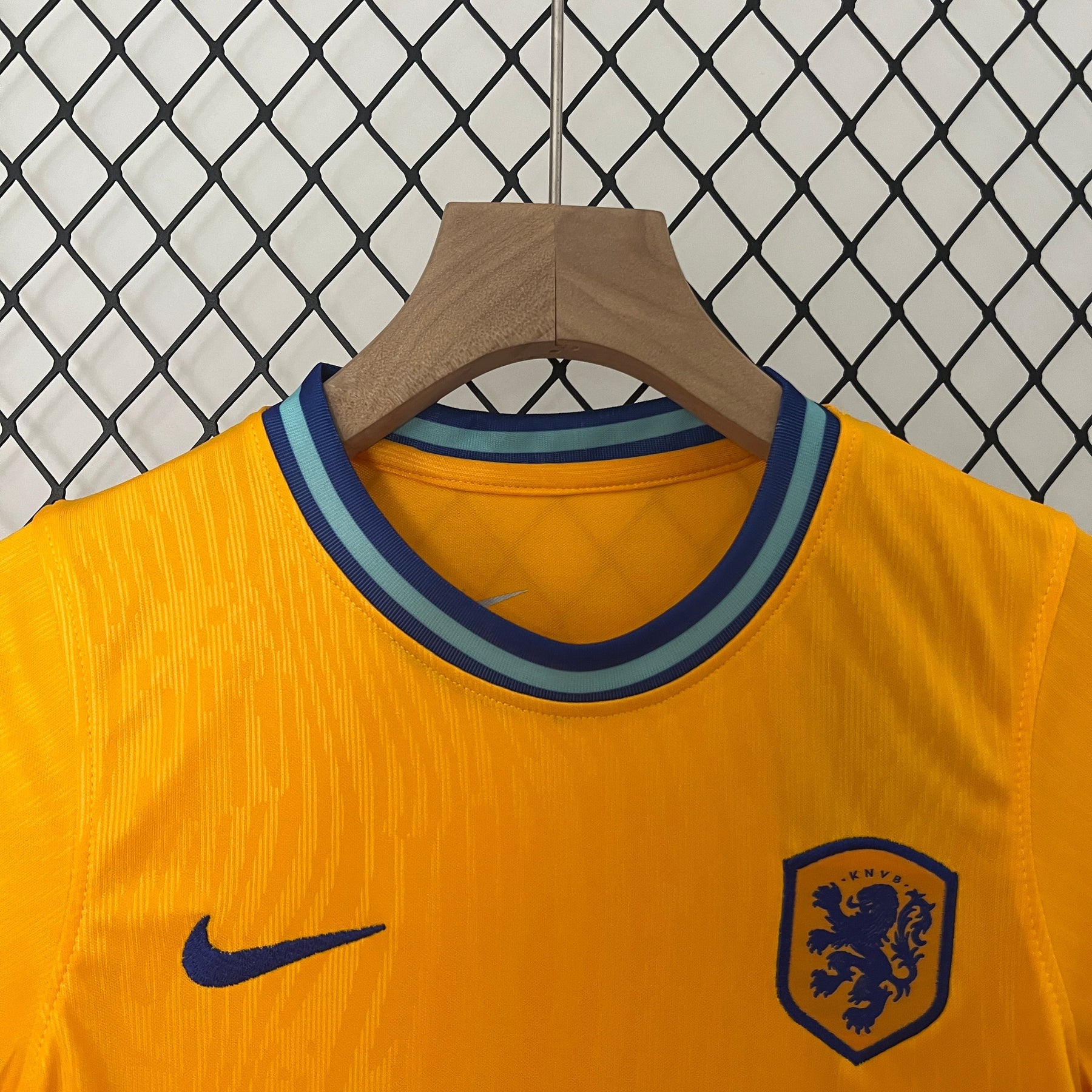 Kit Infantil Seleção Holanda Home 2024/25 - Nike Torcedor - Laranja