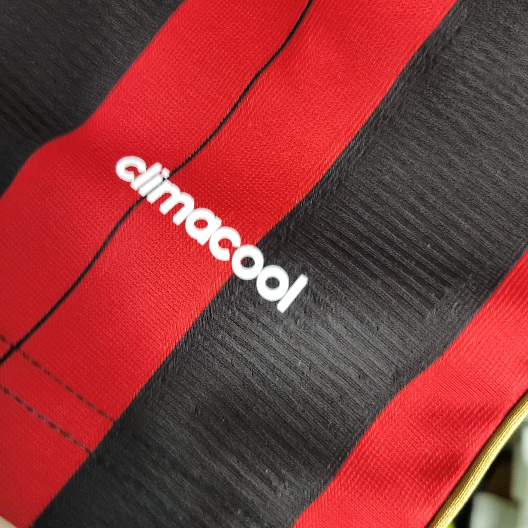 Camisa Milan Home 2013/14 - Adidas Retrô Masculina - Vermelha/Preta