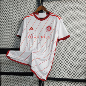 Camisa Internacional Away 2023/24 - Adidas Torcedor Masculina - Branca/Vermelha