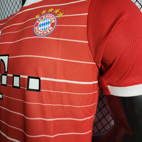 Camisa Bayern Adidas 2022/23 - Adidas Jogador Masculina - Vermelha/Branca