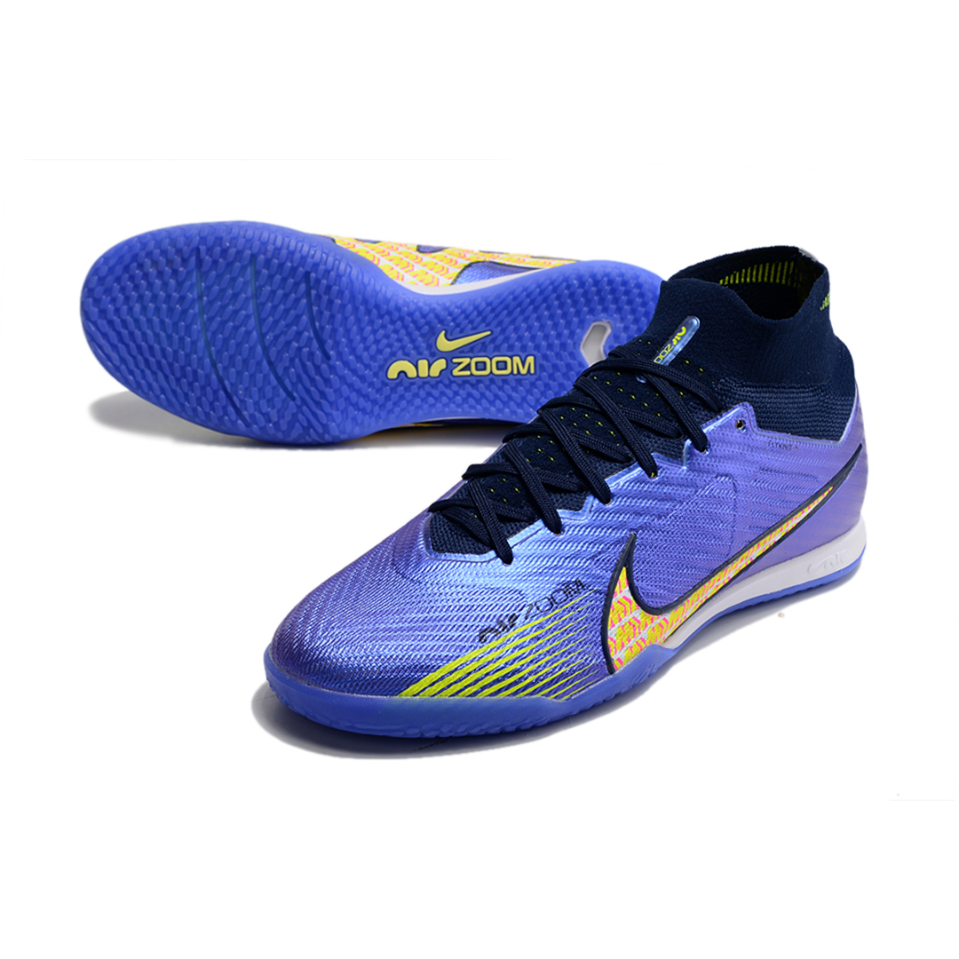 Chuteira Nike Air Zoom Mercurial Superfly 9 Futsal Elite Azul