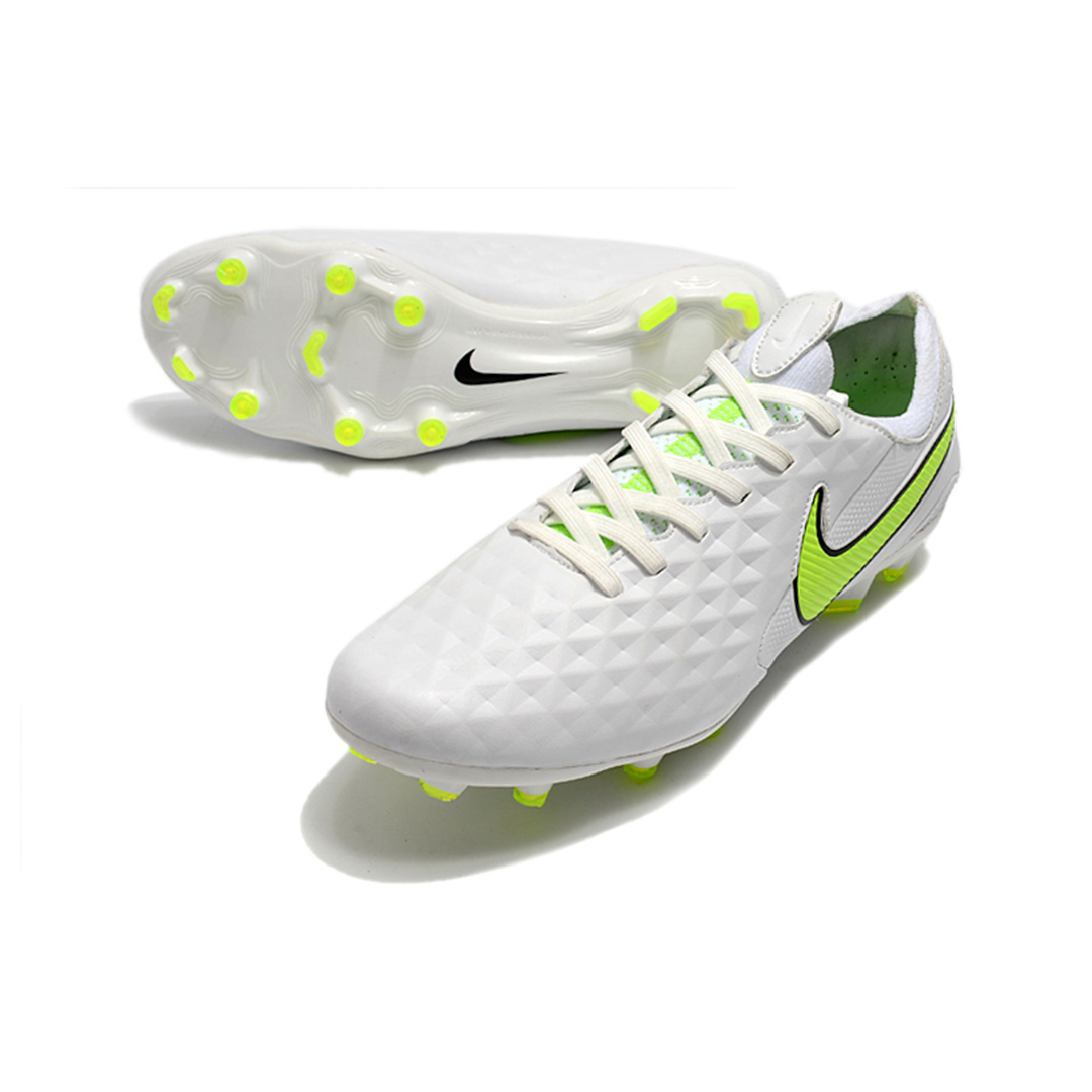 Chuteira Nike Tiempo Legend 8 Elite Branco/Verde