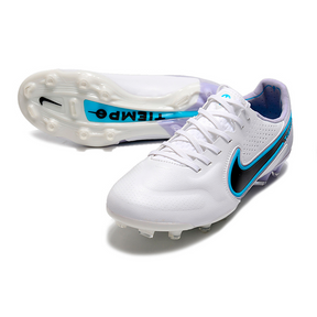 Chuteira Nike Tiempo Legend 9 Elite Branco/Azul