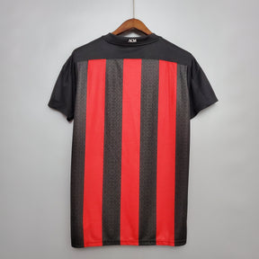 Camisa AC Milan Home 2020/21 - Puma Torcedor Masculina - Vermelha/Preta