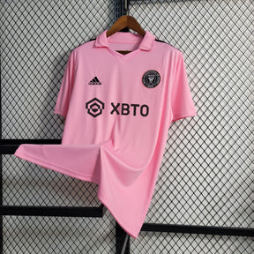 Camisa Inter Miami Home 2023/24 - Adidas Torcedor Masculina - Rosa/Preta