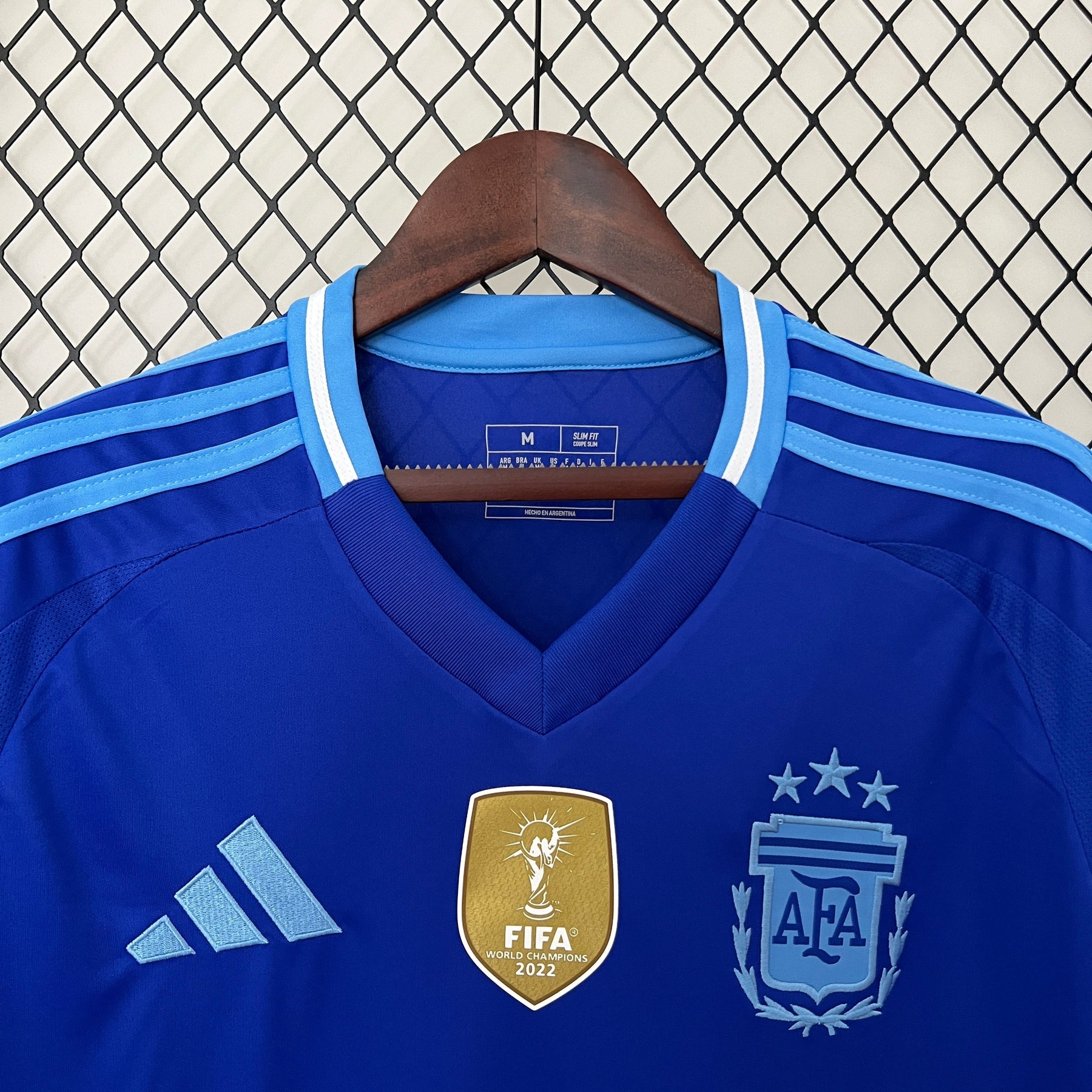 Camisa Seleção Argentina Away 2024/25 - Adidas Torcedor Masculina - Azul/Branca