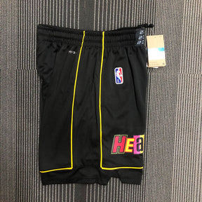 Short NBA Miami Heat City Edição 75 anos 21/22 Preto