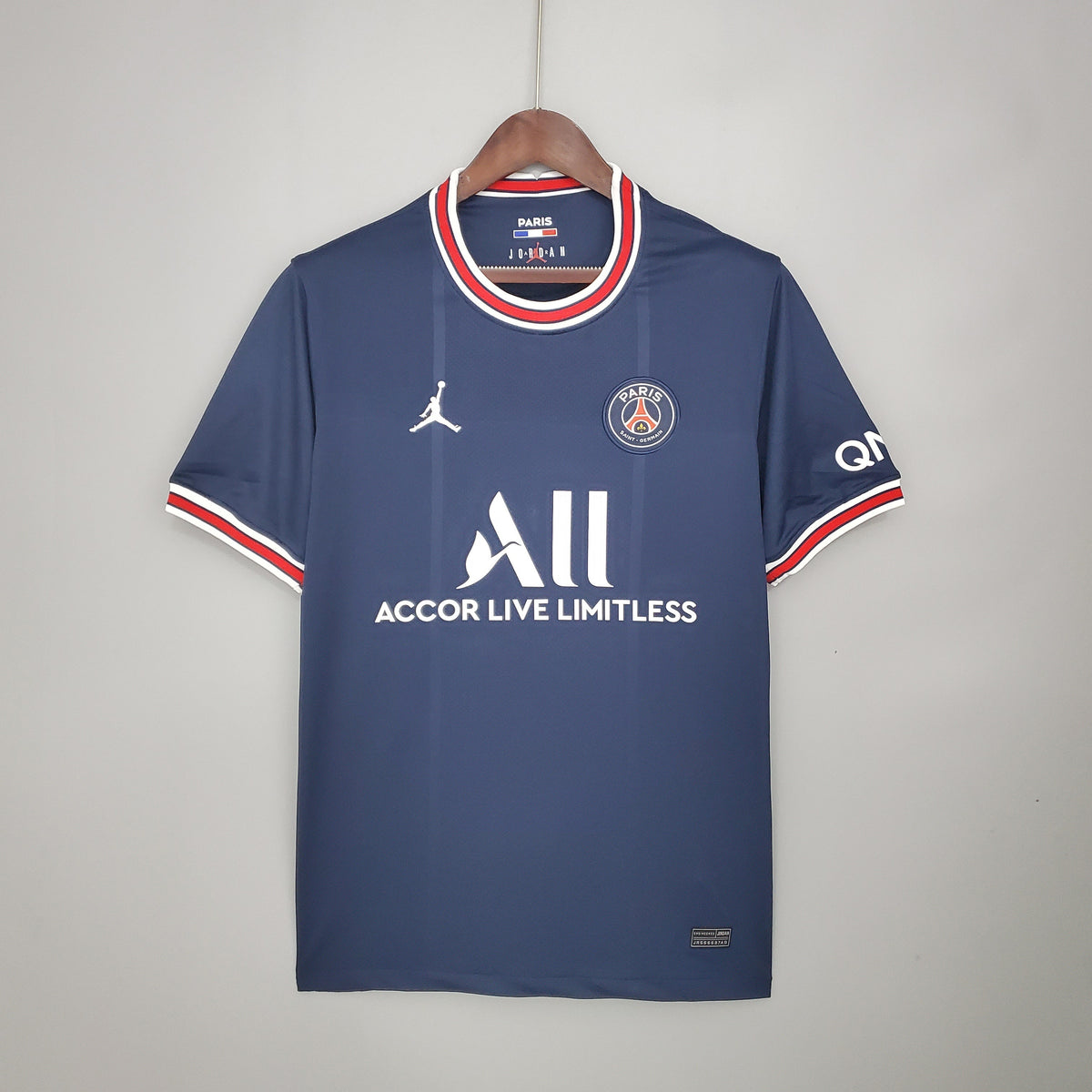 Camisa PSG Home 2021/22 - Nike Torcedor Masculina - Azul/Vermelha