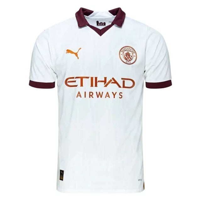 Camisa Manchester City II 23/24 Branca Masculina