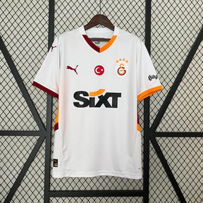 Camisa Galatasaray Away 2024/25 - Puma Torcedor Masculina - Branca/Laranja