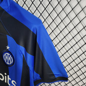 Camisa Inter de Milão Home 2022/23 - Nike Torcedor Masculina - Azul/Preta