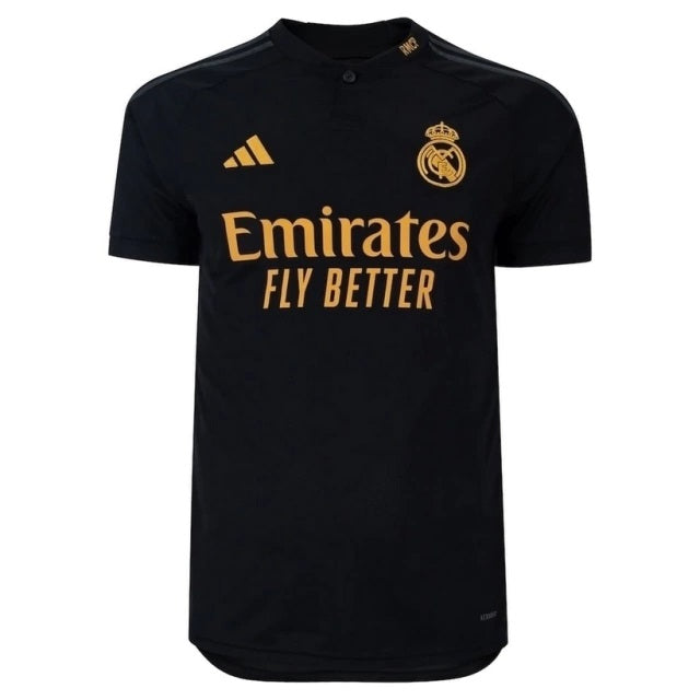 Camisa Real Madrid III 23/24 Masculina Preta