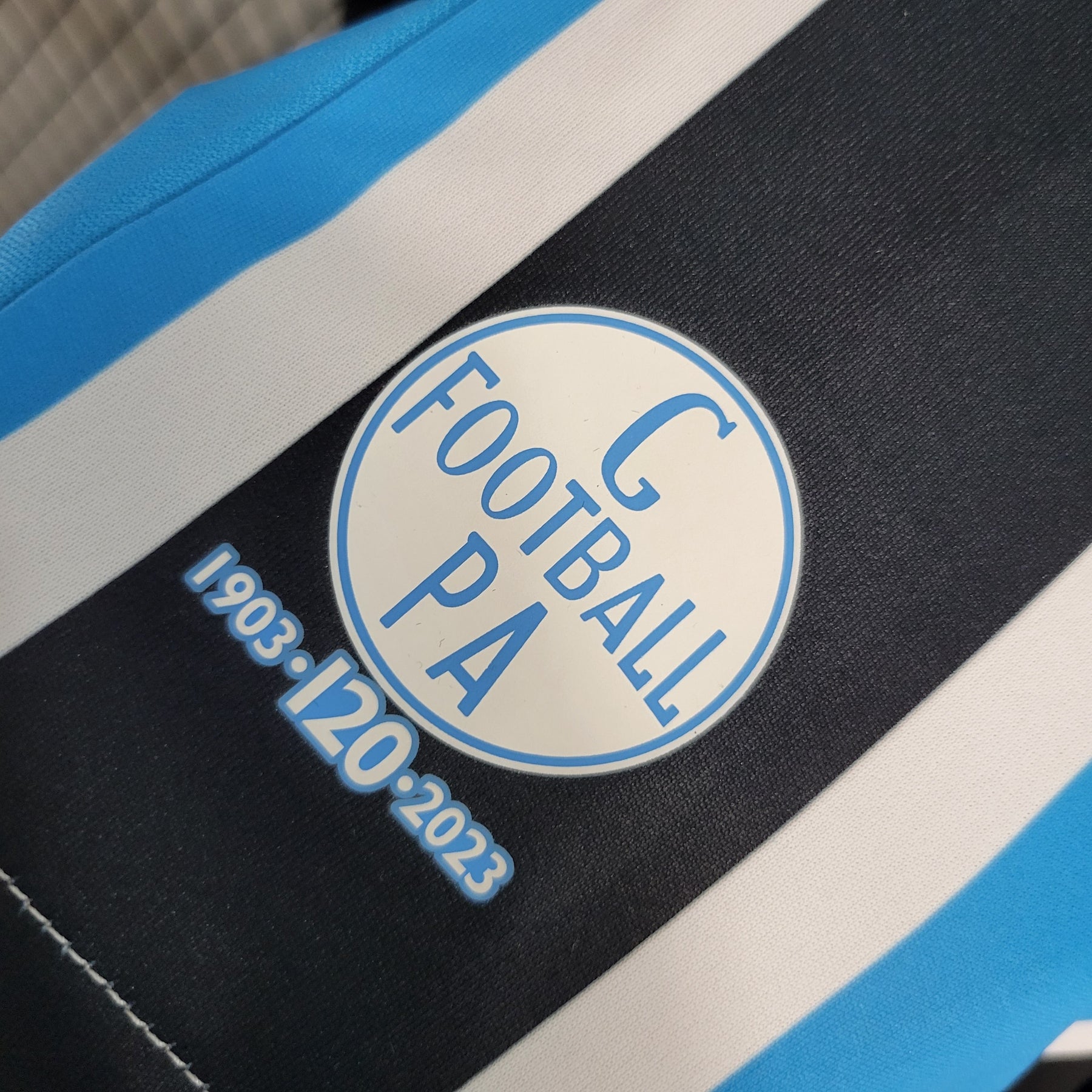 Camisa Grêmio Home 2023/24 - Umbro Torcedor Masculina - Azul/Preta