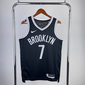 Regata NBA Brooklyn Nets Icon Edition Kevin Durant Preta