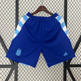 Shorts Seleção Argentina Away 2024/25 - Adidas Torcedor Masculina - Azul/Branca