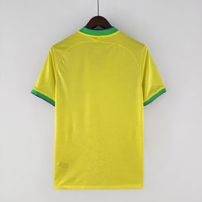 Camisa Seleção Brasil Home 2022 - Nike Torcedor Masculina - Amarela/Verde