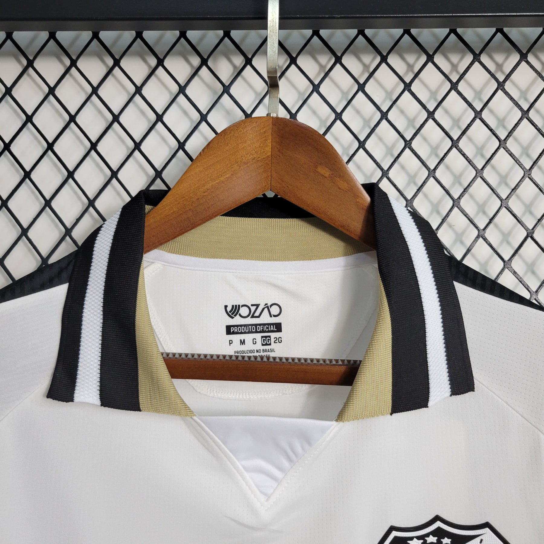 Camisa Ceará Away 2023/24 - Torcedor Masculina - Branca/Preta