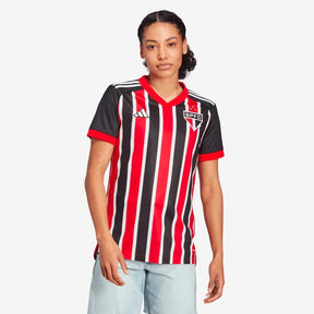 Camisa São Paulo II 23/24 Vermelha Feminina