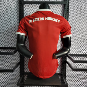 Camisa Bayern Adidas 2022/23 - Adidas Jogador Masculina - Vermelha/Branca