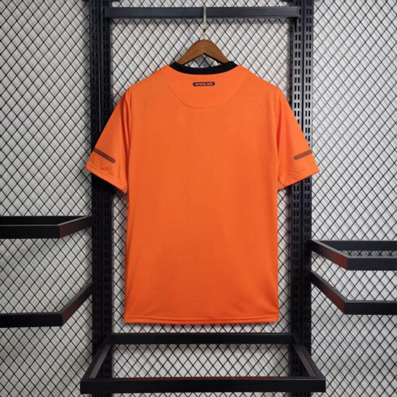 Camisa Seleção Holanda Home 2012/13 - Nike Retrô Masculina - Laranja/Branca