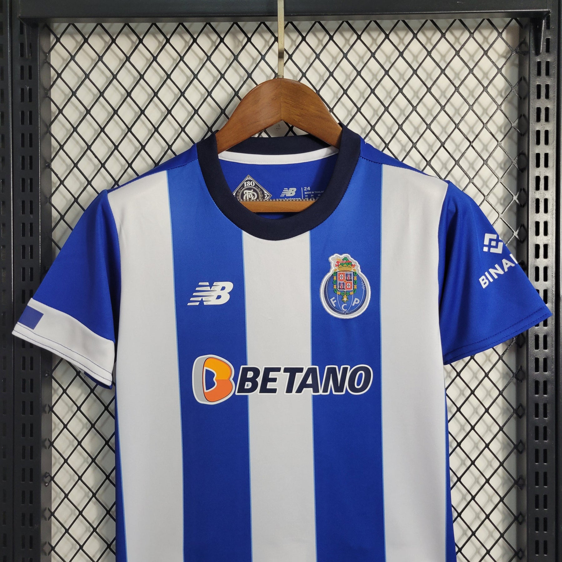 Kit Infantil Porto Home 2023/24 - New Balace Torcedor - Azul/Branca