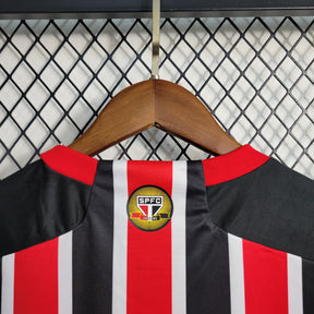 Camisa São Paulo Home 2023/24 - Adidas Torcedor Feminina - Vermelha/Preta