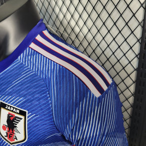 Camisa Seleção Japão Home 2022/23 - Adidas Jogador Masculina - Azul/Preta