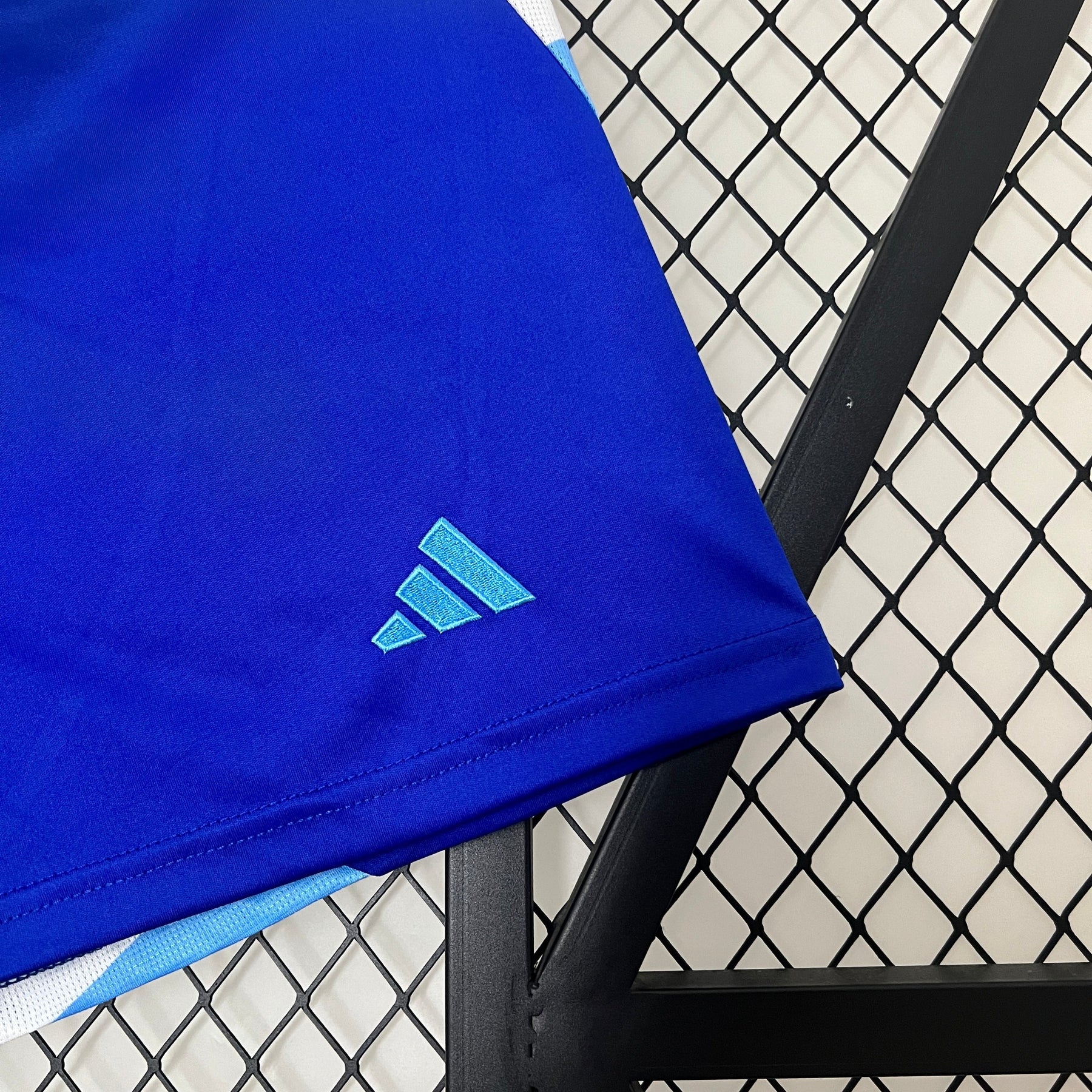 Shorts Seleção Argentina Away 2024/25 - Adidas Torcedor Masculina - Azul/Branca