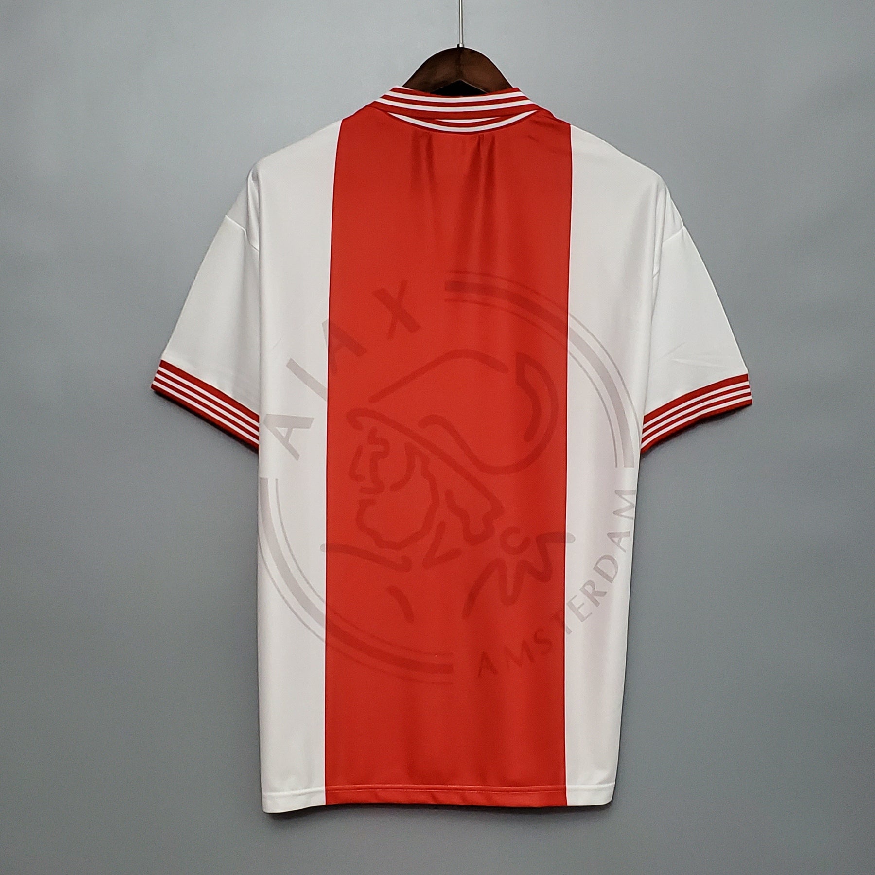 Camisa Ajax Home 1995/96 - Umbro Retrô Masculina - Branca/Vermelha