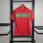 Camisa Portugal Home 2010 - Nike Retrô Masculina - Vermelha/Verde