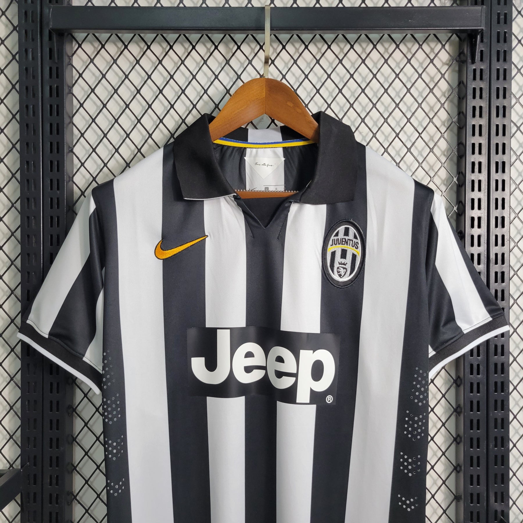 Camisa Juventus Home 2014/15 - Nike Retrô Masculina - Preta/Branca