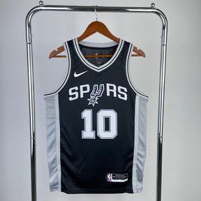 Regata NBA San Antonio Spurs 23/24 Jeremy Sochan Preta