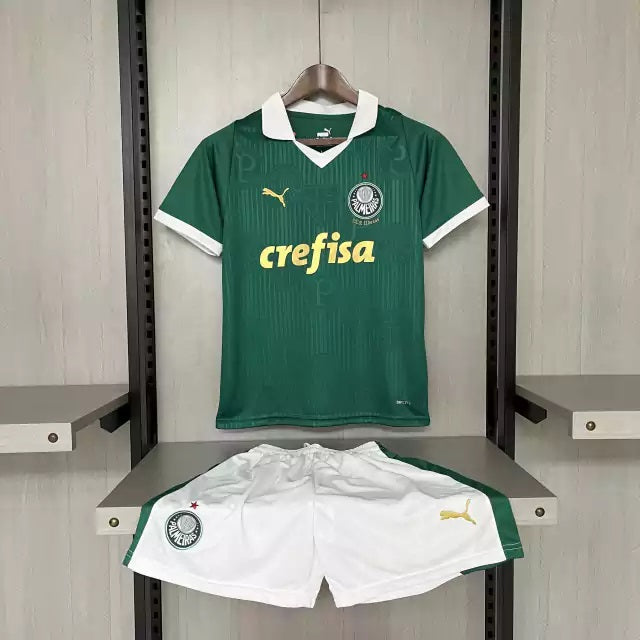 Conjunto Infantil Palmeiras I 24/25 Verde Unissex