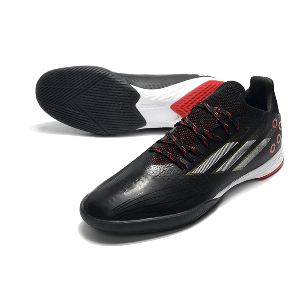 Chuteira Adidas X Speedflow. 1 Futsal Preto/Vermelho