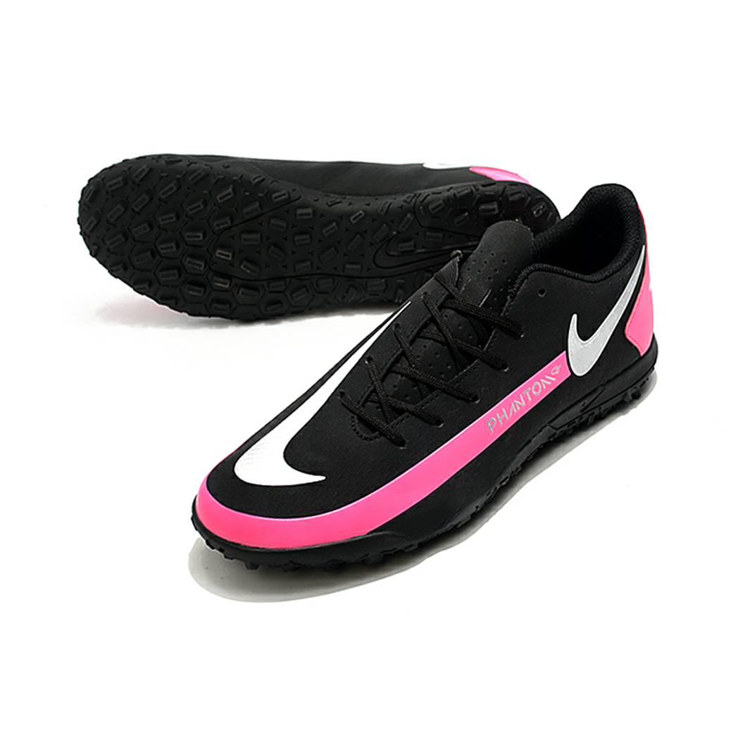 Chuteira Nike Phantom GT Society Academy Preto/Rosa