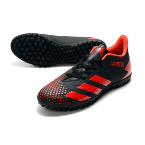 Chuteira Adidas Predator 20.4 Society Preto/Vermelho