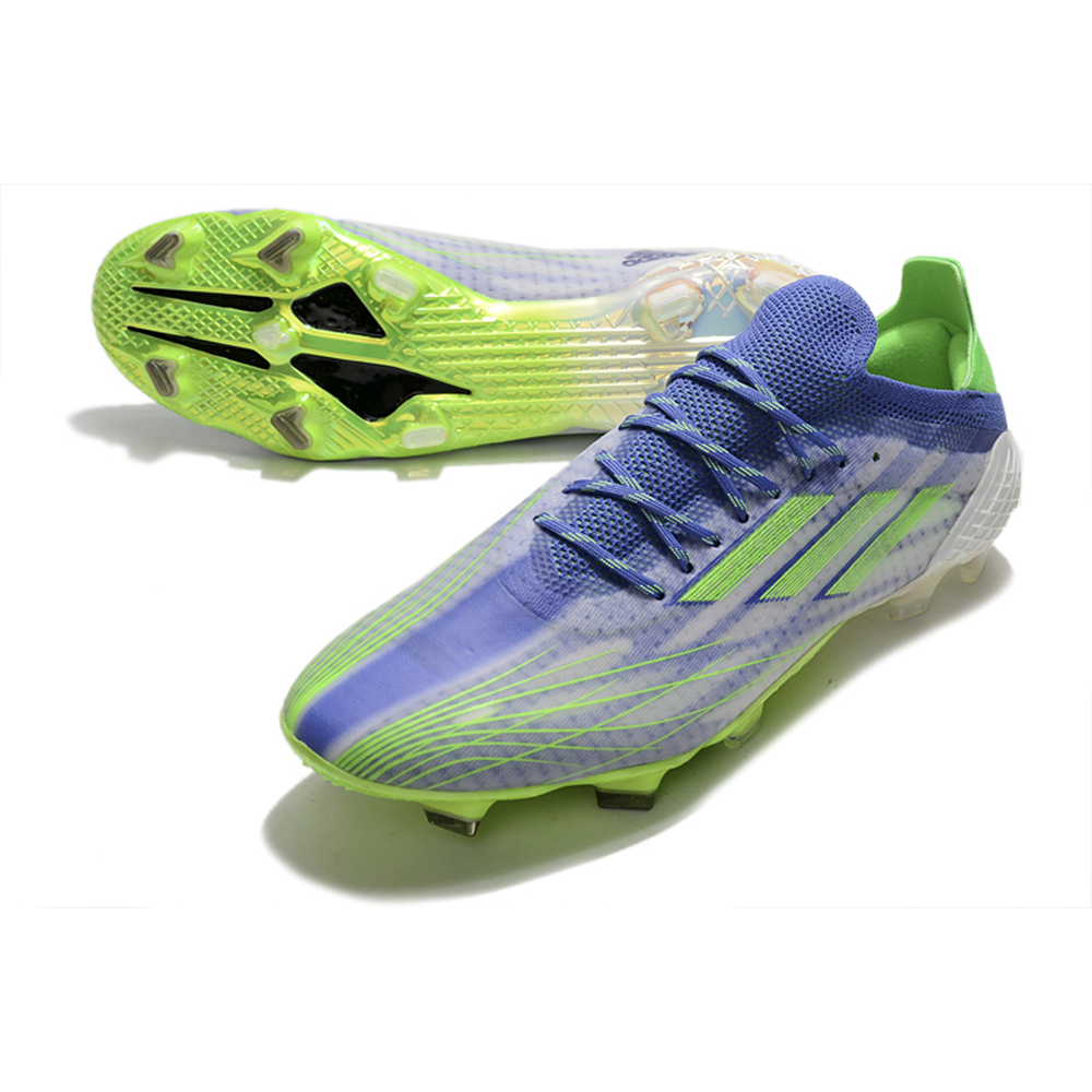 Chuteira Adidas X Speedflow .1 Azul/Verde