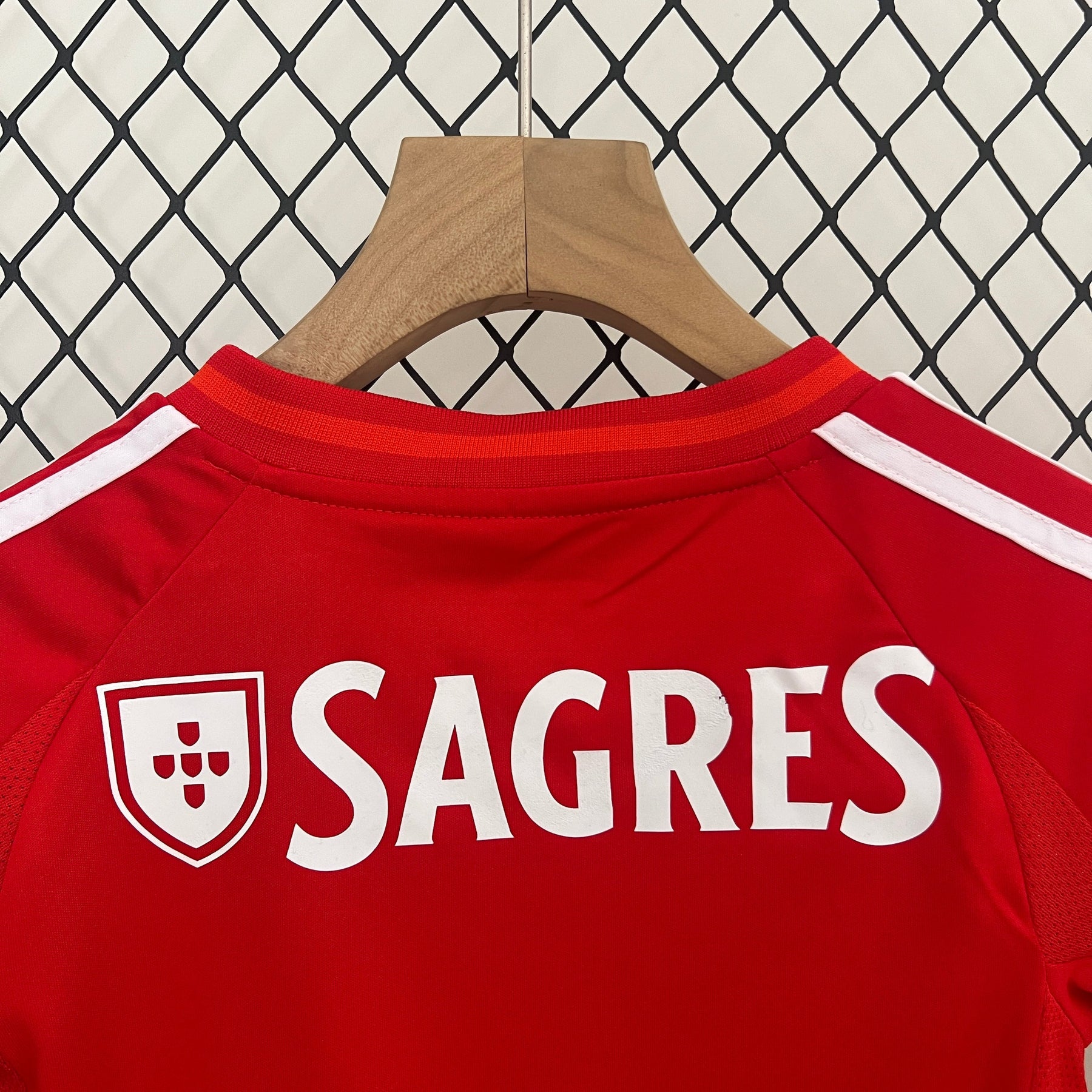 Kit Infantil Benfica Home 2024/25 - Adidas Torcedor - Vermelha/Branca