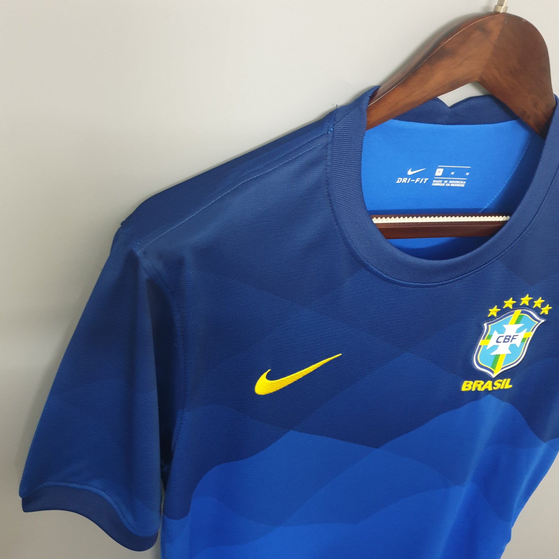 Camisa Seleção Brasil Away 2020 - Nike Torcedor Masculina - Azul