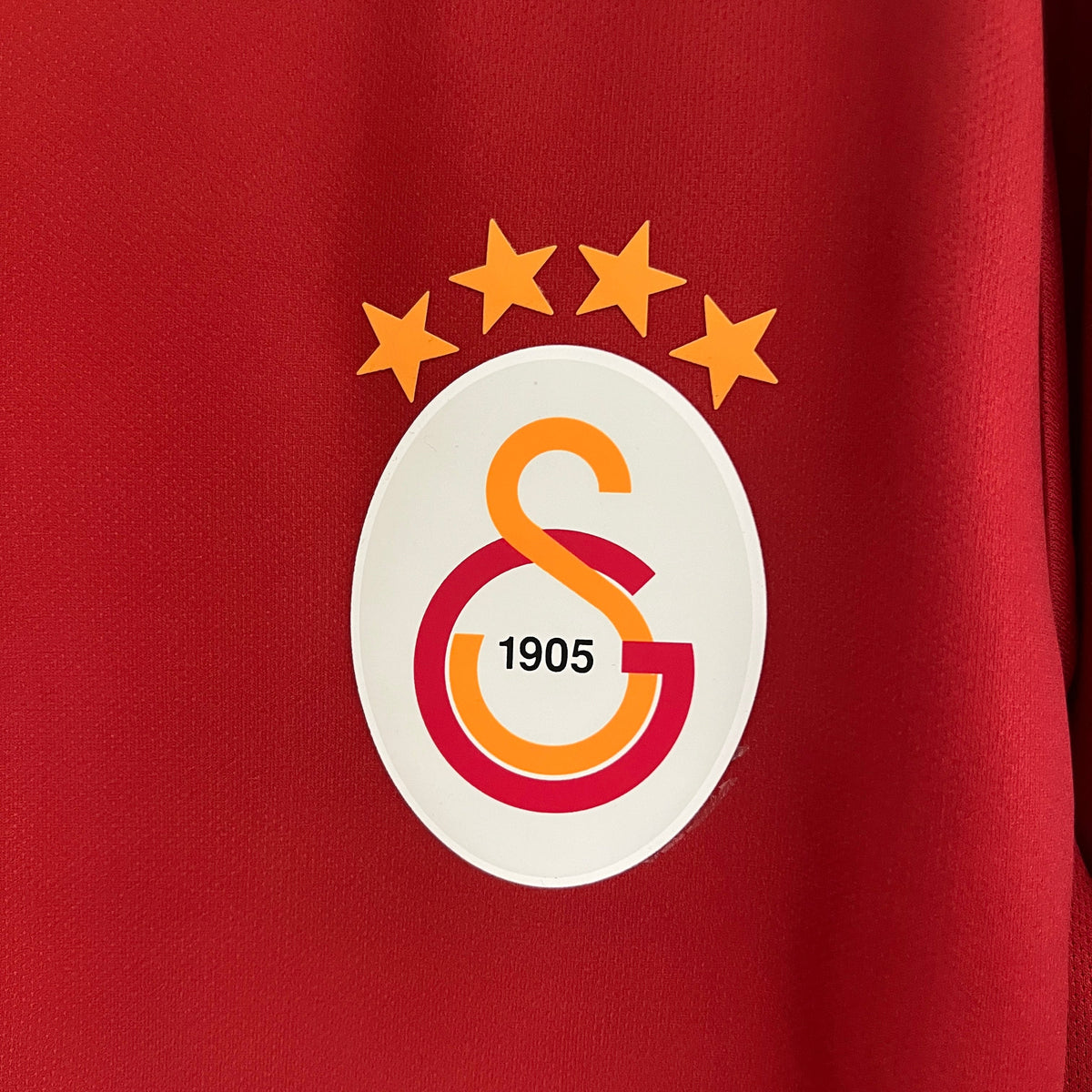 Camisa Galatasaray Home 2024/25 - Puma Torcedor Masculina - Laranja/Vermelha