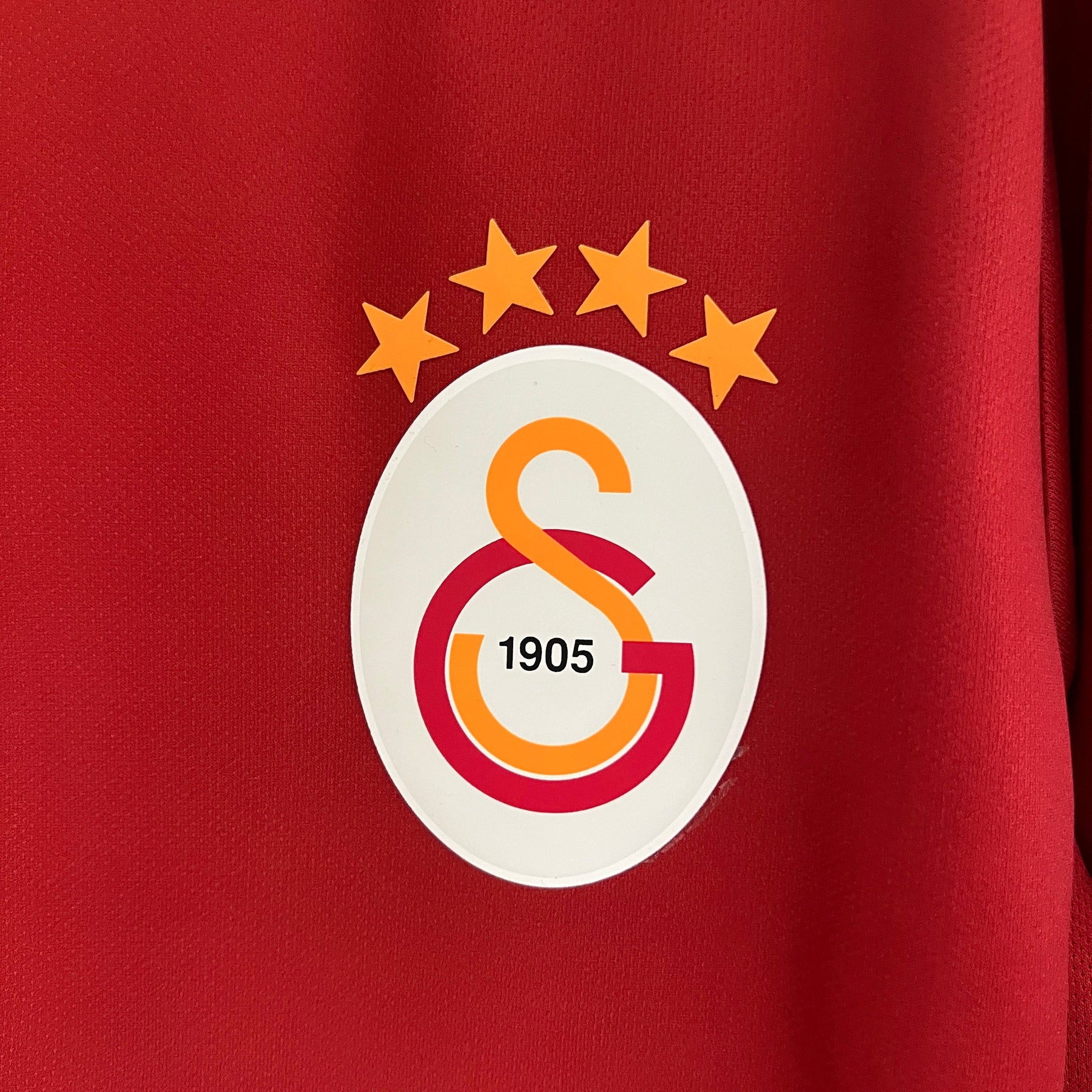 Camisa Galatasaray Home 2024/25 - Puma Torcedor Masculina - Laranja/Vermelha