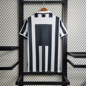 Camisa Juventus Home 1995/97 - Kappa Retrô Masculina - Preta/Branca