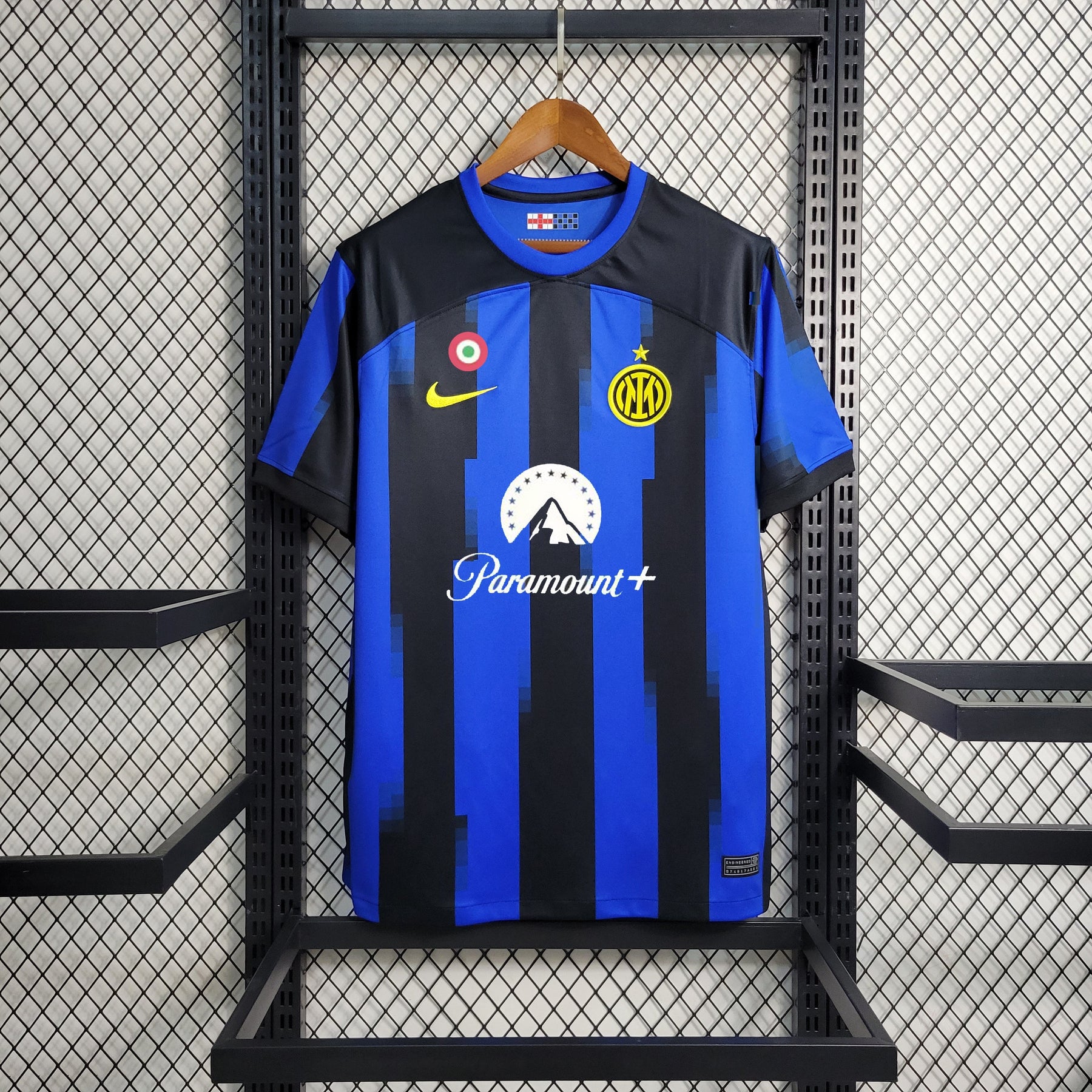 Camisa Inter de Milão Home 2023/24 - Nike Torcedor Masculina - Azul/Preta