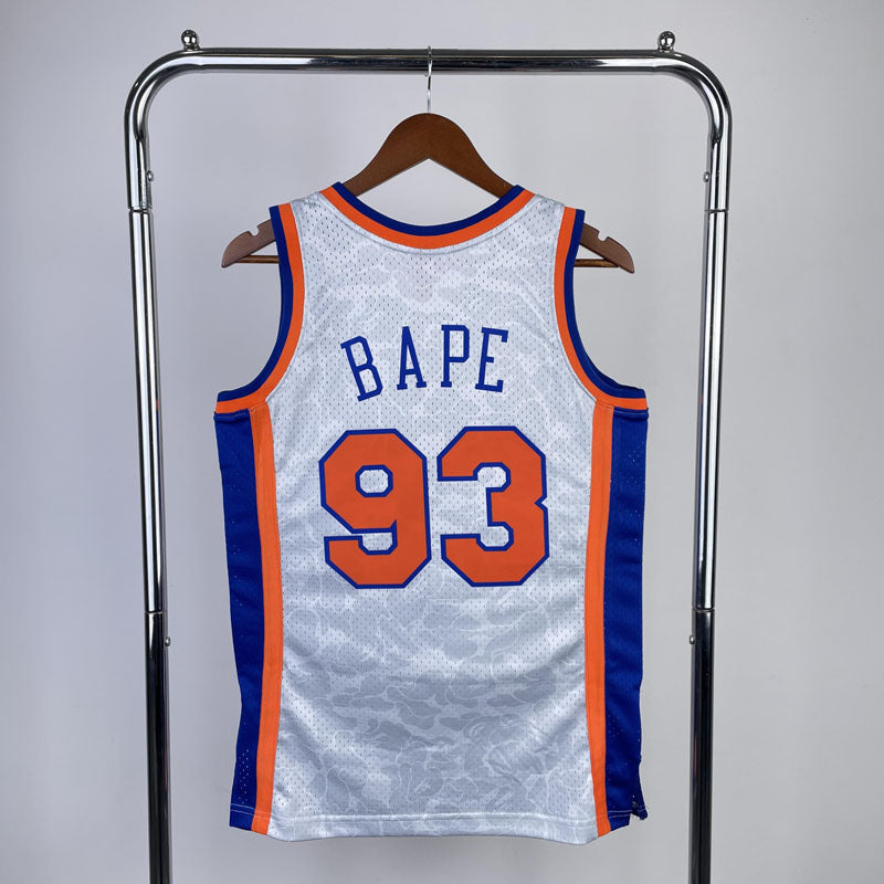 Regata NBA BAPE x New York Knicks Mitchell & Ness