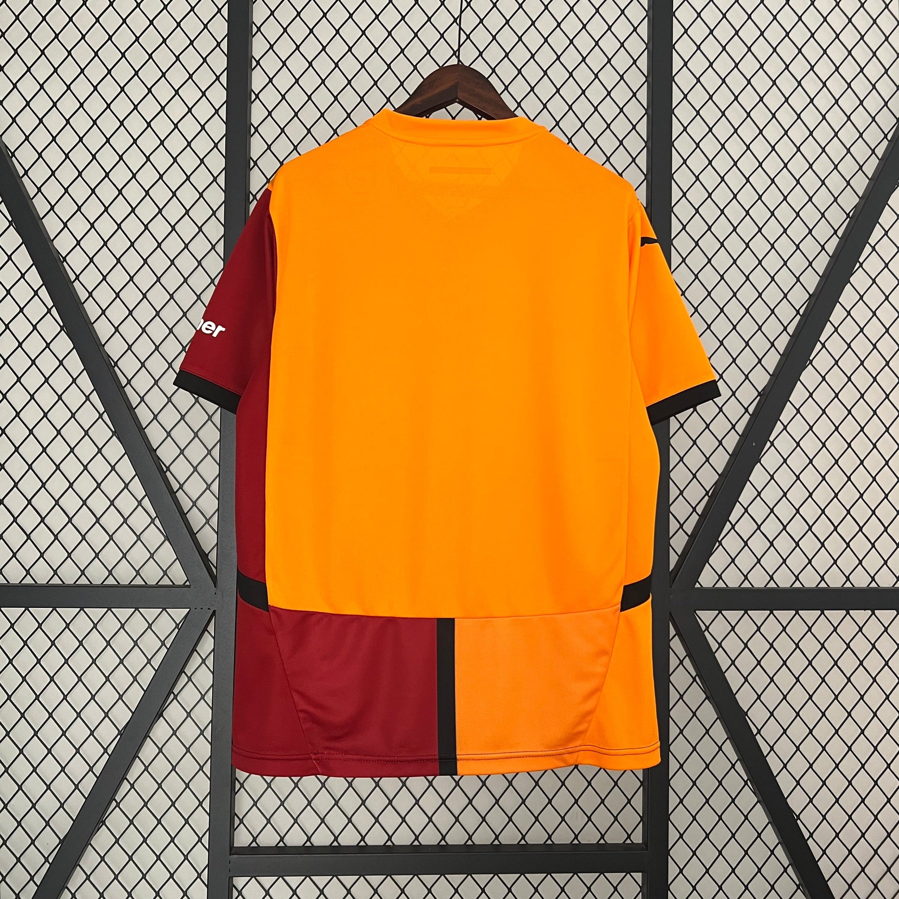 Camisa Galatasaray Home 2024/25 - Puma Torcedor Masculina - Laranja/Vermelha