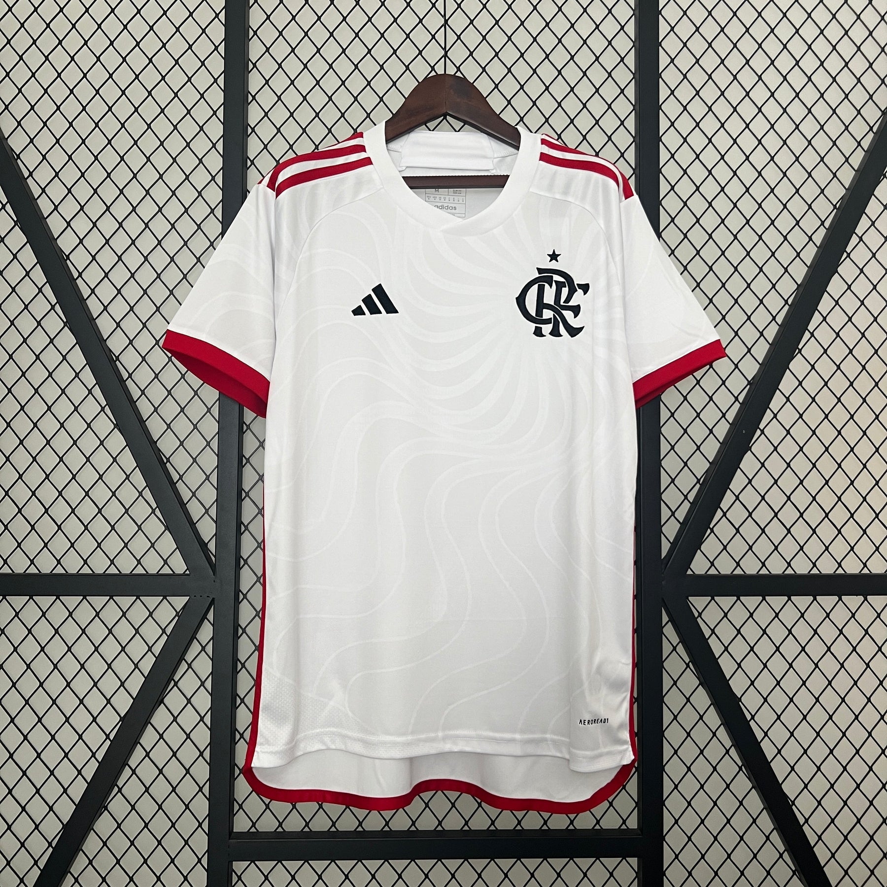 Camisa Flamengo Away 2024/25 - Nike Torcedor Masculina - Branca/Vermelha