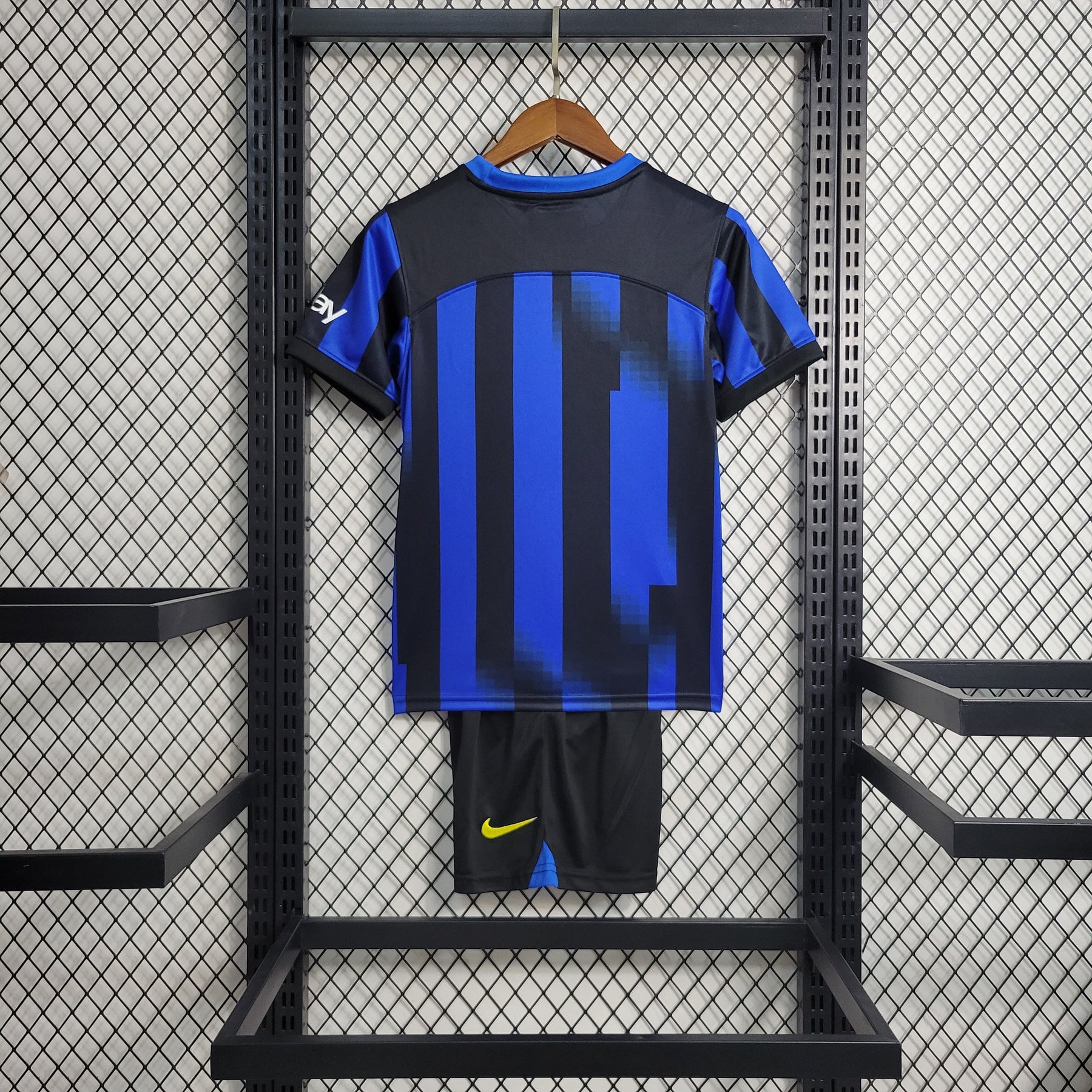 Kit Infantil Inter De Milão Home 2023/24 - Nike Torcedor- Azul/Preta